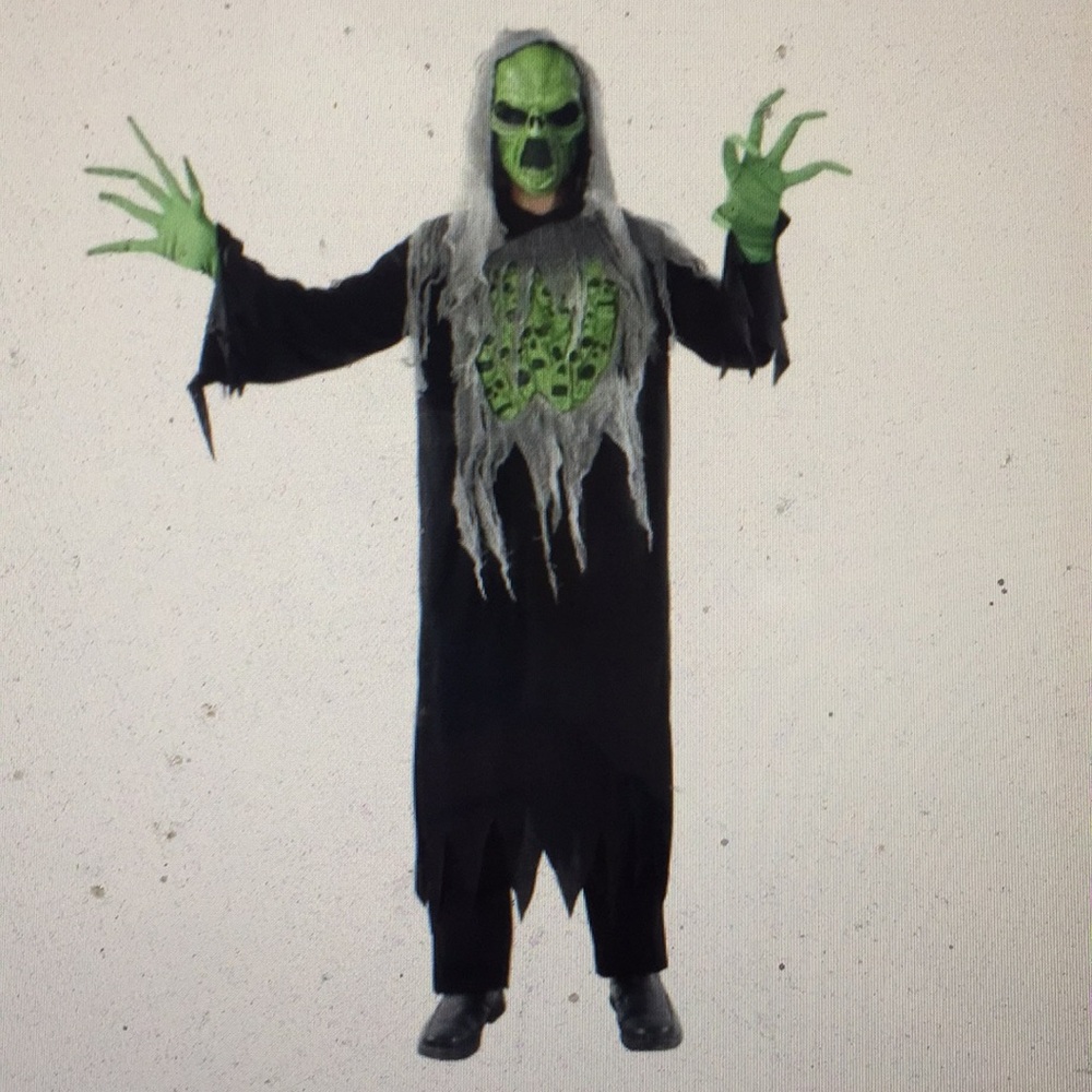 Angered Alien Scary Adult Men’s 3 Piece Halloween Costume Size Medium (3…